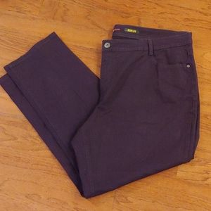 Plum purple jeans size 24